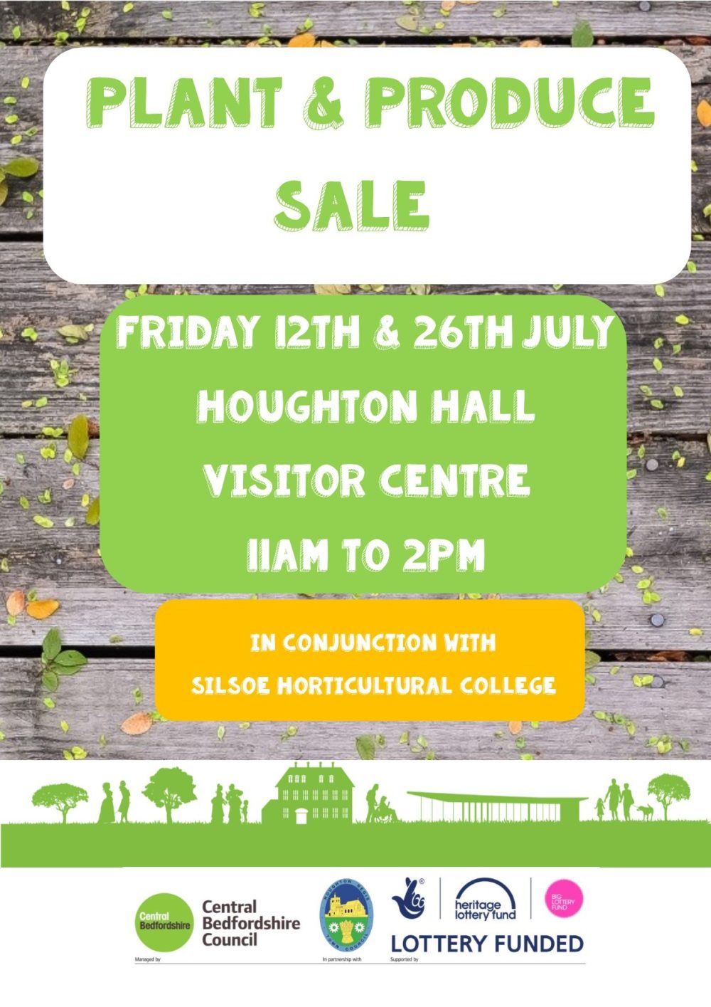 Plant Sale Poster July